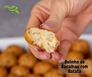 Bolinho de Bacalhau com Batata