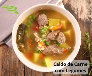 Caldo de Carne com Legumes