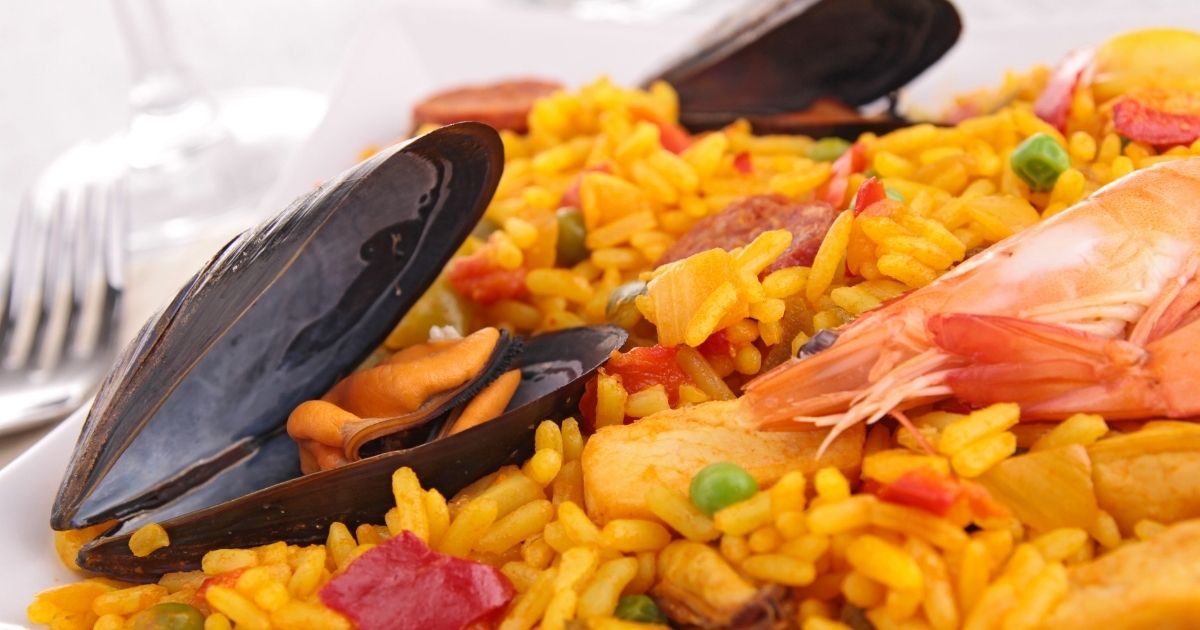 Paella de Frutos do Mar