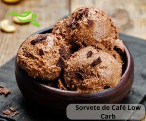 Sorvete de Café Low Carb