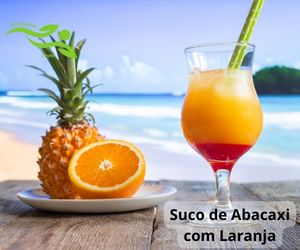 Suco de Abacaxi com Laranja