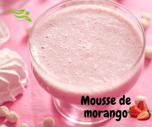 Mousse de Morango Fit