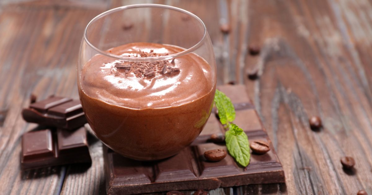 Mousse de Chocolate Sem Lactose