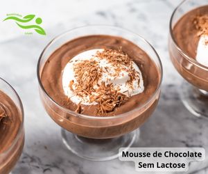 Mousse de Chocolate Sem Lactose