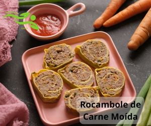 Rocambole de Carne Moída