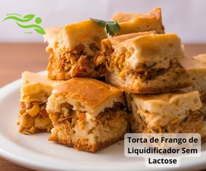 Torta de Frango de Liquidificador Sem Lactose