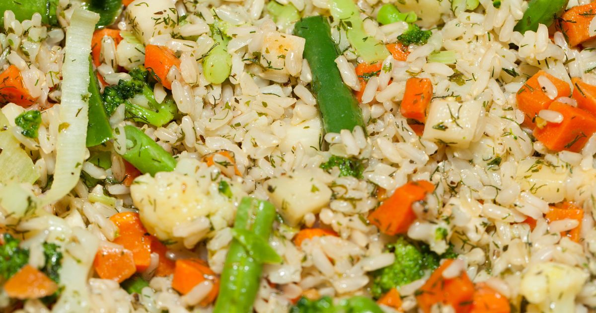 Arroz Integral com Legumes