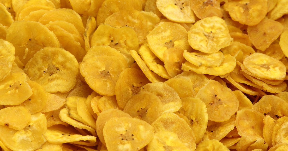 Chips de Banana na Airfryer