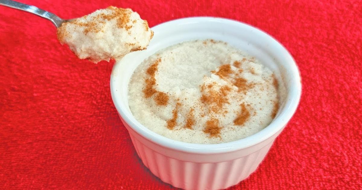 Café da Manhã para Quem Está de Dieta! Mingau Low Carb, Sem Glúten e Sem Lactose!