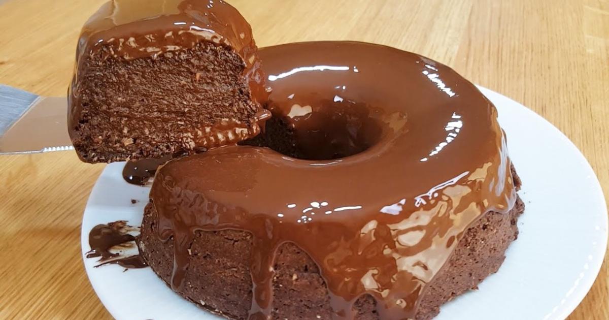 bolo de chocolate saudável com aipim