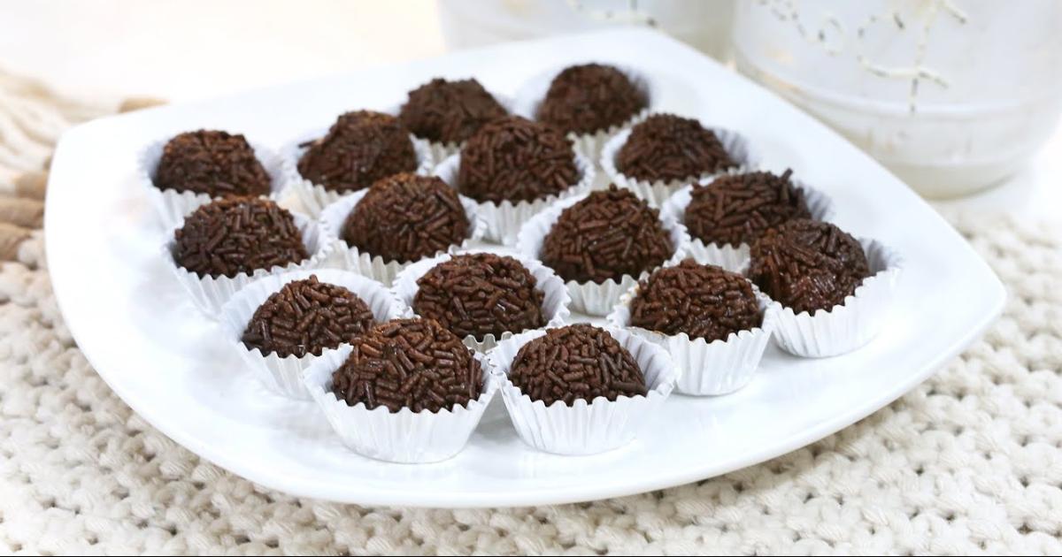 brigadeiro fit saudável