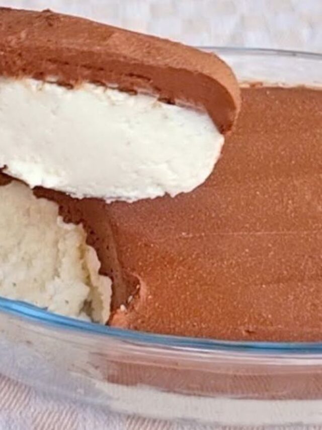 Receitinha de Creme de Coco e Chocolate! Sobremesa Deliciosa Sem Glúten e Fácil de Fazer!