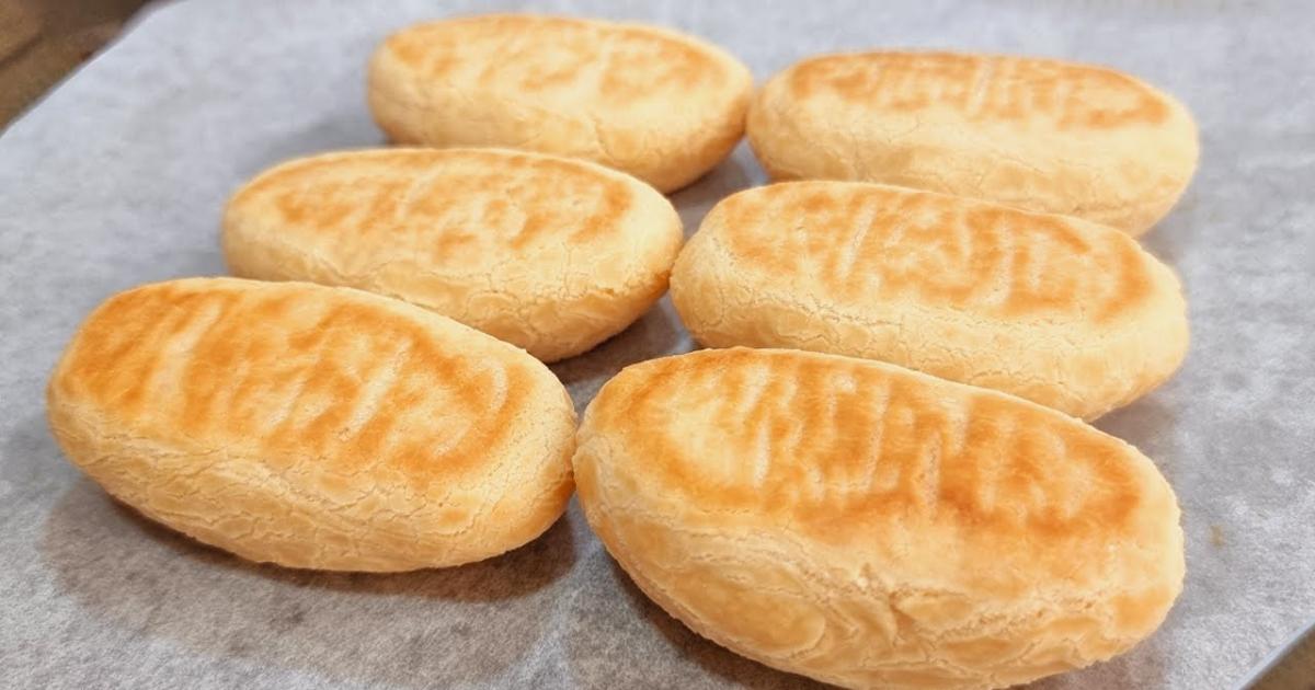 pão com polvilho e requeijão