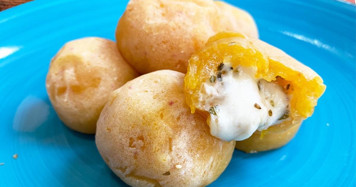 bolinho de batata doce com polvilho