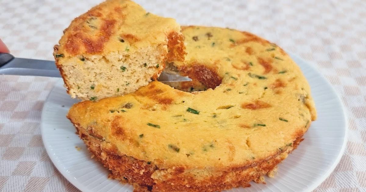 bolo salgado low carb