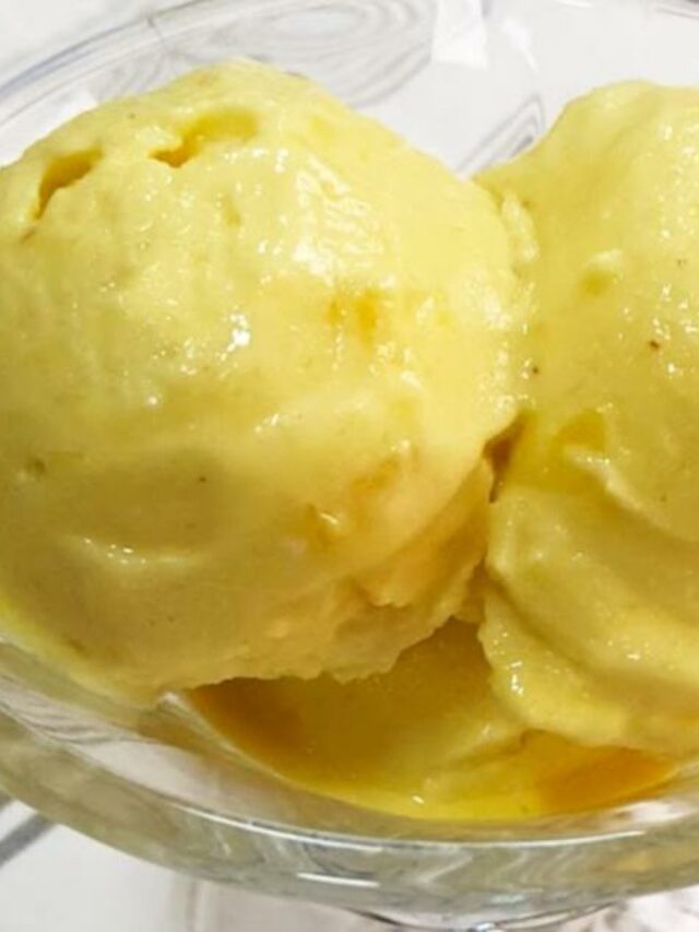 Sorvete de Abacaxi com Leite de Coco! Sobremesa Deliciosa Sem Açúcar!