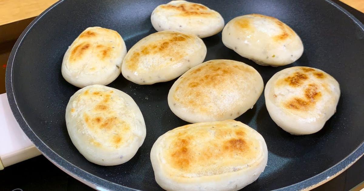 pão de queijo de frigideira