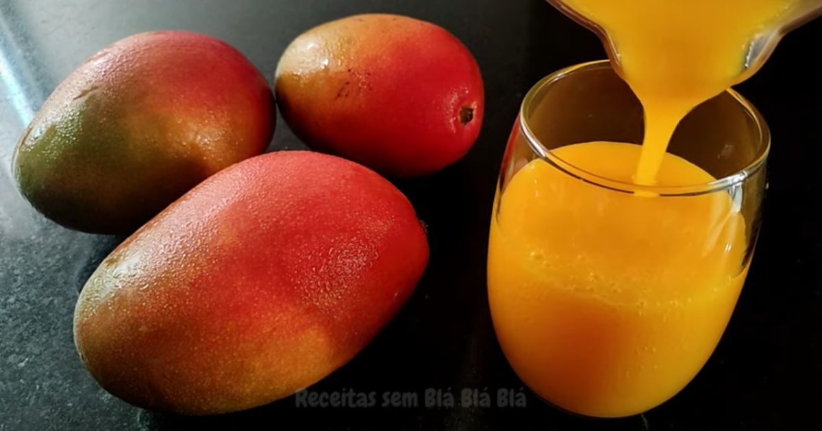 Benefícios do suco de manga para a saúde