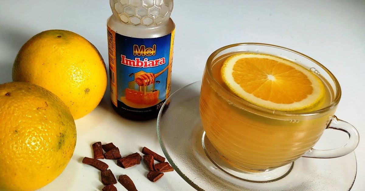 Receita de Chá de Canela com Laranja e Mel