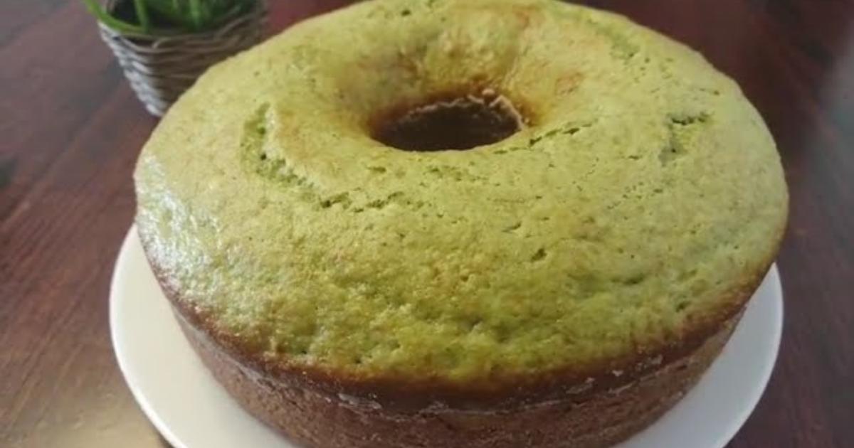 Receita simples de bolo de Capim Santo fofinho e saboroso.