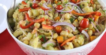 Salada de Bacalhau com Grão de Bico