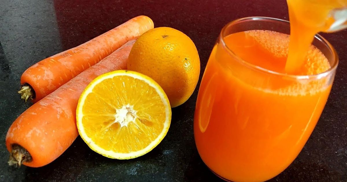 Suco de Laranja com Cenoura