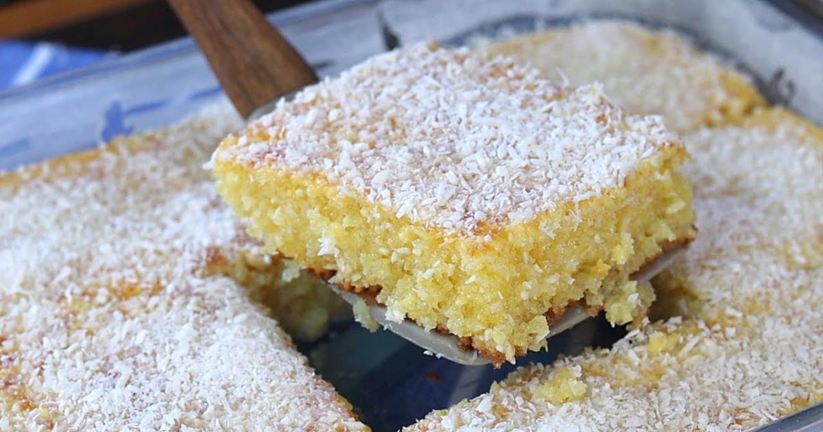 Aprenda a fazer bolo de tapioca molhadinho sem glúten e super delicioso!