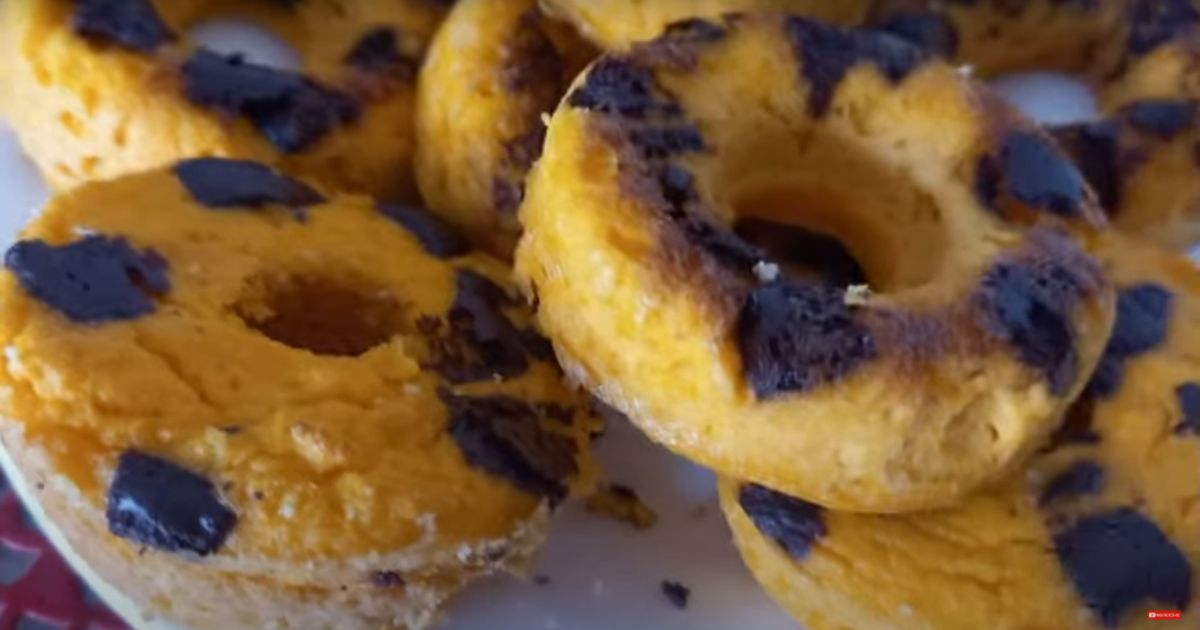 Donuts De Cenoura Low Carb Com Farinha De Bambu