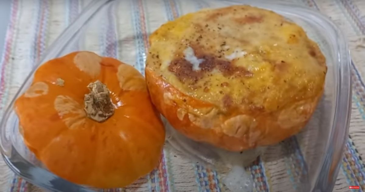 Escondidinho Proteico De Carne Na Mini Abóbora