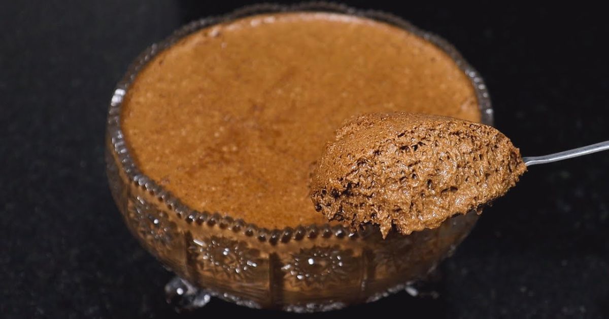 Receita de Mousse de Chocolate Fitness