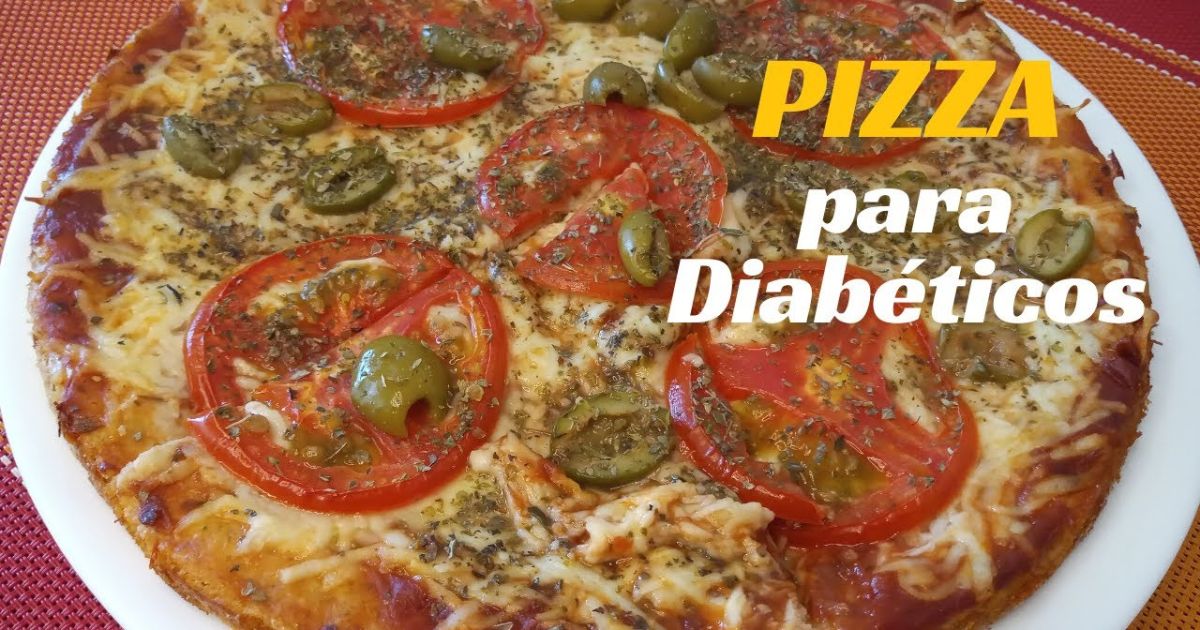 Receita de Pizza para Diabéticos Sem Trigo e com Baixo Carboidrato