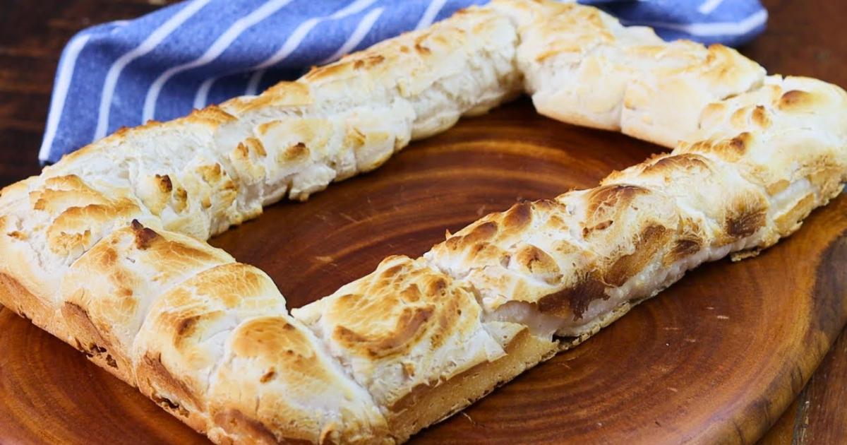 Rosca de colher de polvilho: fácil, crocante e sem glúten!