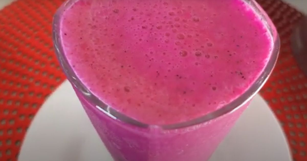 Smoothie Vegano de Pitaya