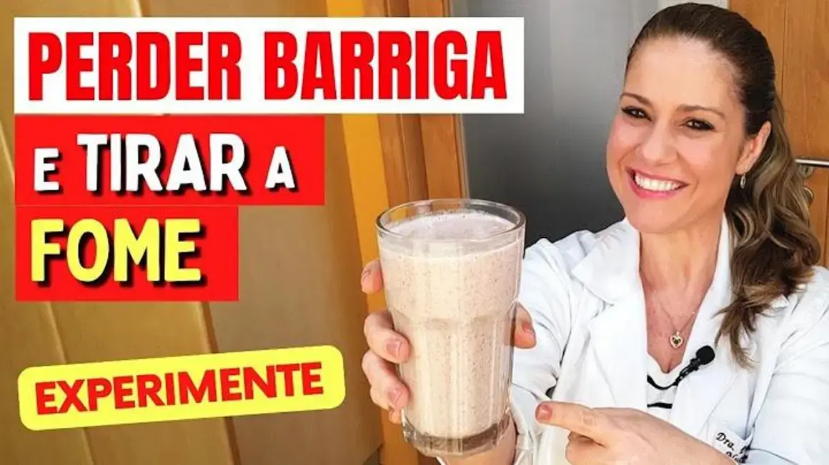 Receita de bebida detox para perder barriga rapidamente e eliminar a fome com sabor
