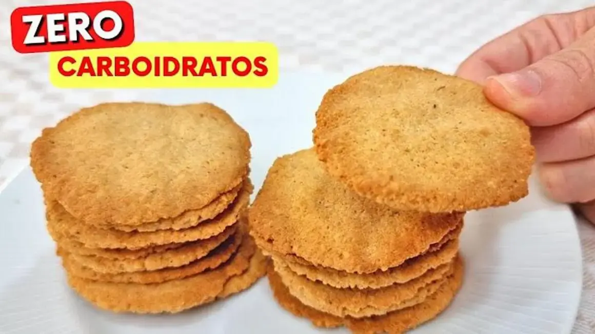 Receita de Biscoito Amanteigado Delicioso: Só 4 Ingredientes e Zero Carboidratos