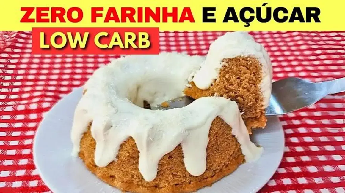 Receita de Bolo Low Carb Vegano: Fofinho e Delicioso sem Farinha e Açúcar