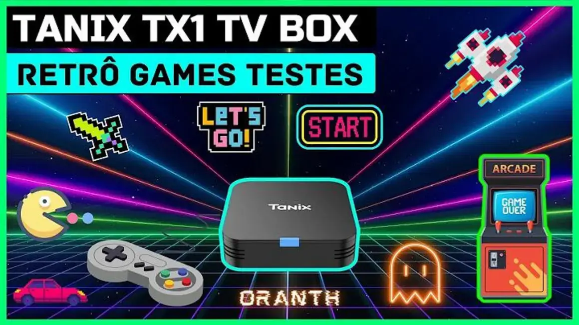 Receita de Como Aproveitar o TANIX TX1 GAMES RETRÔ para Diversão Garantida