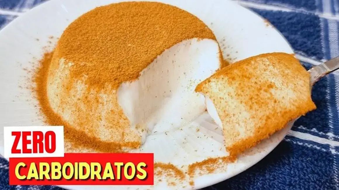 Receita de Deliciosa Sobremesa Low Carb com Apenas 3 Ingredientes e Zero Carboidratos