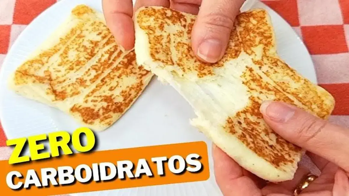 Receita de Lanche Low Carb com 3 Ingredientes para Café da Manhã Delicioso
