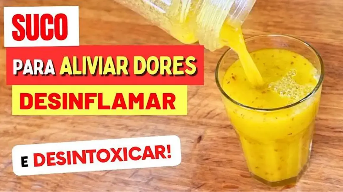 Receita de Suco Detox: Alivie Dores, Desinflame e Desintoxique de Forma Fácil
