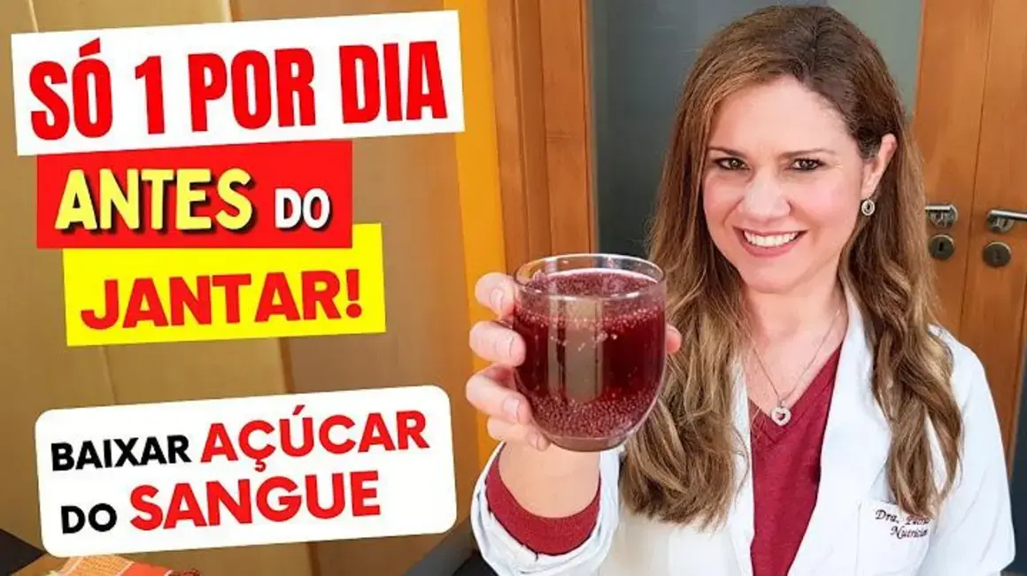 Receita de Suco Detox Para Controlar o Açúcar no Sangue Antes do Jantar