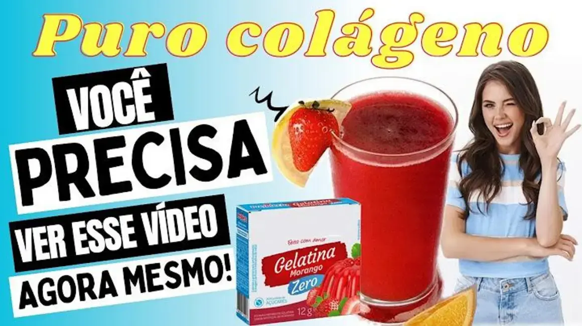 Receita de Suco Puro de Colágeno: Pele Sem Rugas e Mais Jovem com Esta Delícia!
