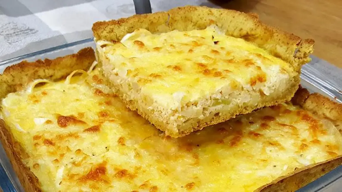 Receita de Torta Fácil de Frango Sem Farinha, Parece de Restaurante e é Deliciosa!