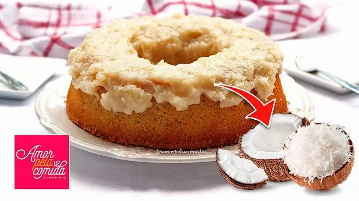 Receita de Bolo de Coco Sem Trigo e Lactose: Fácil e Rápido no Liquidificador
