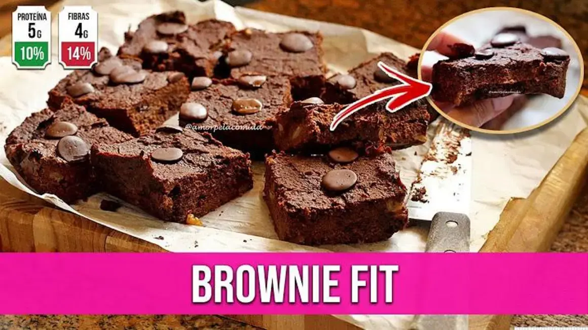 Receita de Brownie Fit Sem Trigo Sem Leite Sem Ovo: Uma Delícia Saudável e Prática