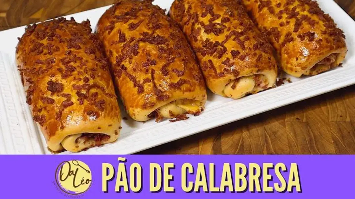 Receita de Pão de Calabresa: Aprenda a Fazer Uma Massa Super Fofinha e Prática