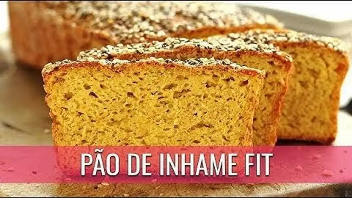 Receita de Pão de Inhame de Liquidificador Fit Sem Glúten e Sem Lactose Delicioso