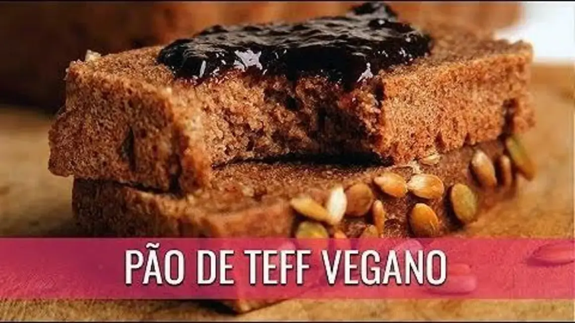 Receita de Pão de Teff Vegano: Livre de Glúten, Ovo e Leite, Delicioso e Saudável