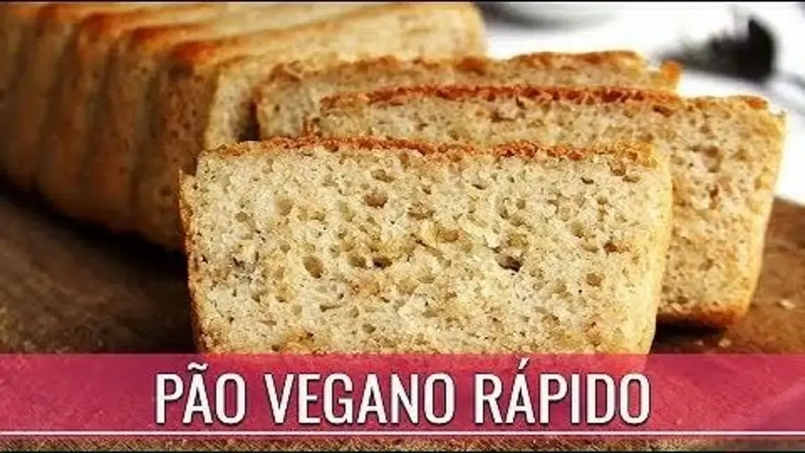 Receita de Pão Vegano Rápido Sem Glúten e Sem Lactose Para o Seu Café da Manhã