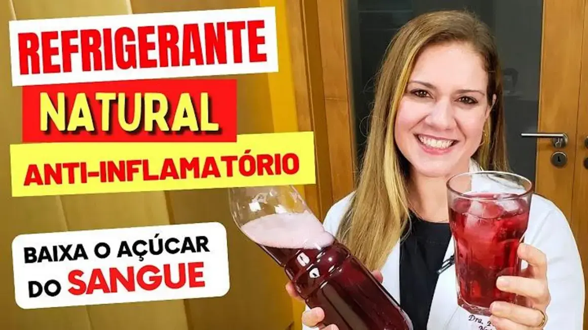 Receita de Refrigerante Natural Anti-Inflamatório Baixo em Açúcar e Delicioso